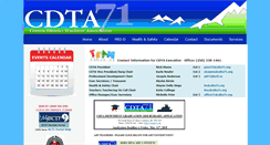 Desktop Screenshot of cdta71.org